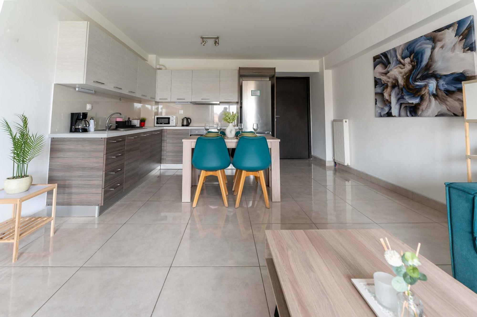 Modern Spacious Apartment Located In Pireus Exteriér fotografie